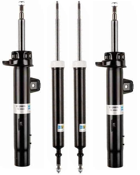 Bilstein 4x B4 Front & Rear Shock Absorber Set for BMW 1 Series M-Sport E81/E87 22-144270, 22-144256, 19-144238