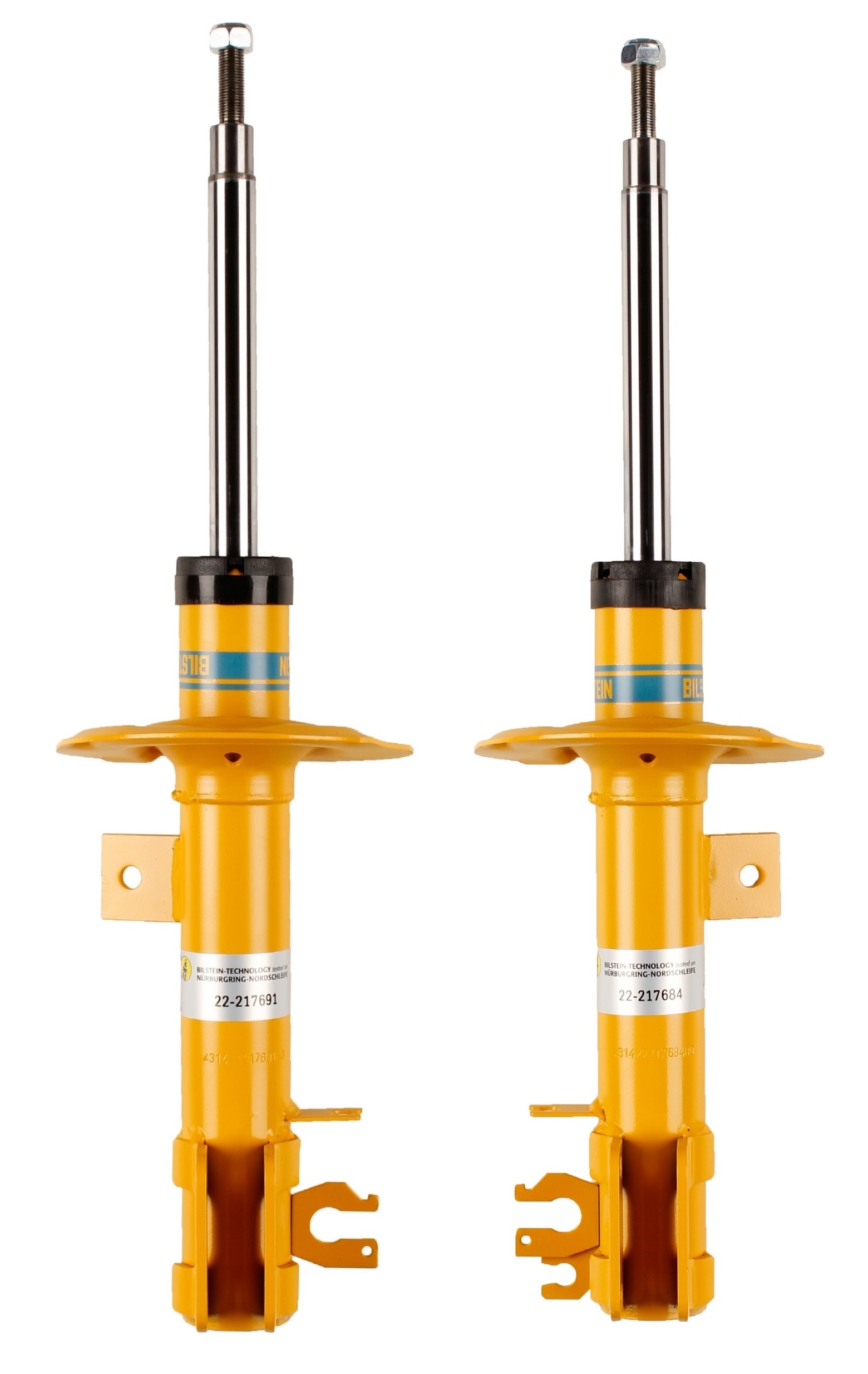 Bilstein B8 Front Shock Absorbers For Fiat Abarth 500 595 695 PAIR