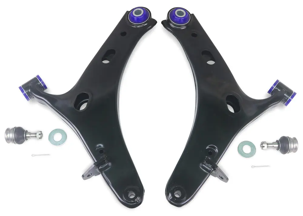 SuperPro Poly Front Control Arm Wishbone + Ball Joint Kit for Subaru Forester SJ TRC1040