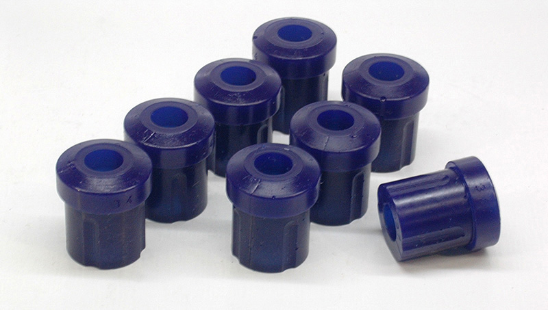 For Ford Zephyr Mk2 Rear Spring Rear Eye & Shackle Bush Kit - SuperPro Poly SPF1037K