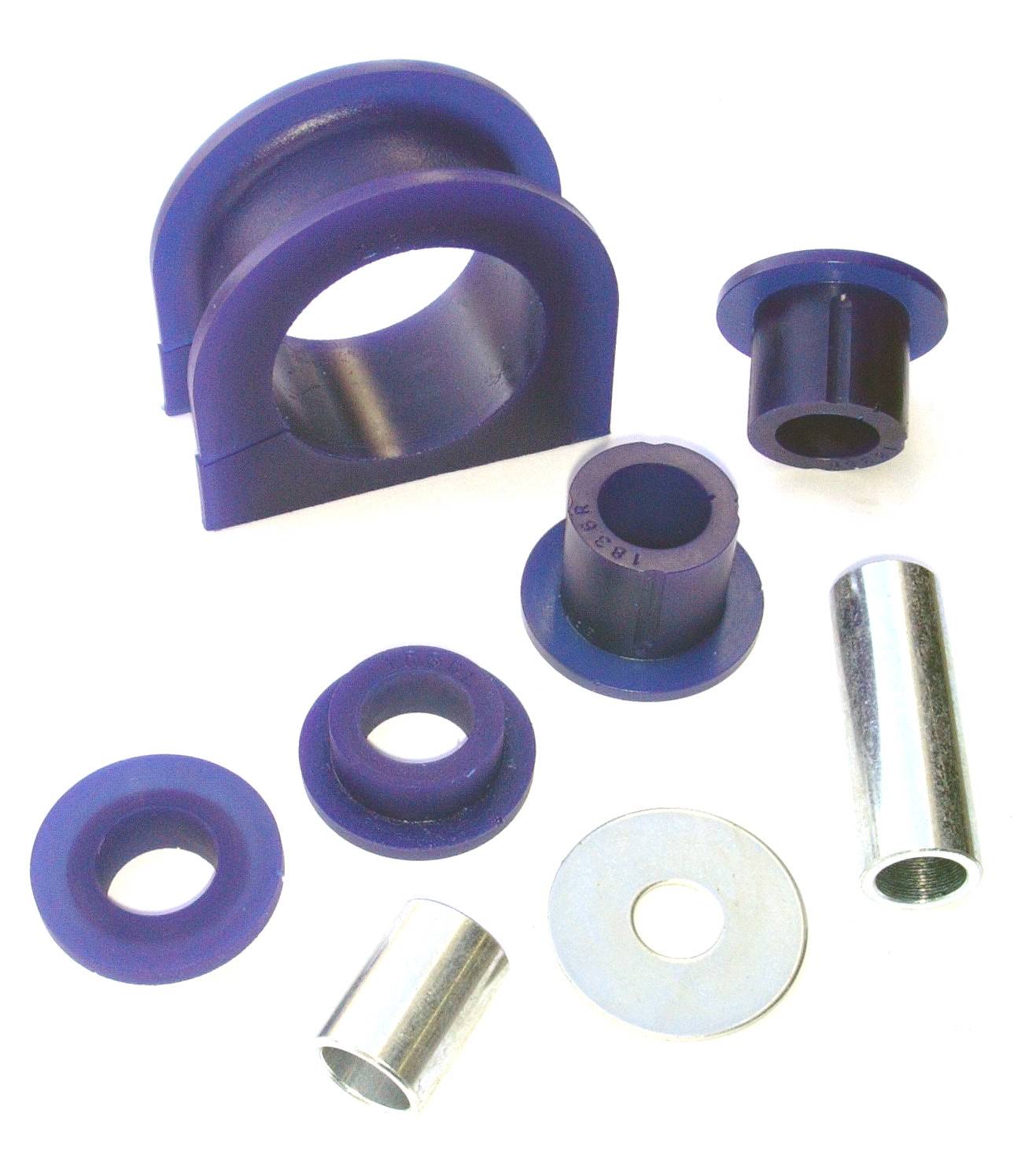Toyota Hilux Surf 95-03 Steering Rack Bush Kit - SuperPro Poly Inc KZN185+VZN185 SPF1836K