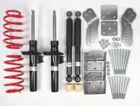 VW Caddy Mk3/4 2K -60mm Eibach Lowering Springs, Adj Shackle & Bilstein Shocks Kit