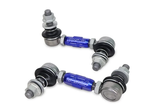 PAIR SuperPro Antiroll/Sway Bar Universal Adjustable Drop Links 12mm x 100-120mm