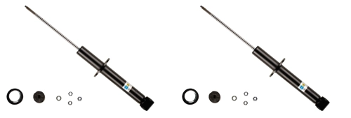 PAIR Bilstein B4 Rear Kit Shock Absorbers Dampers High OEM Quality 19-028484