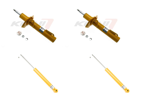 Front + Rear Koni Sport Uprated Shock Absorber Set VAG-SP1202