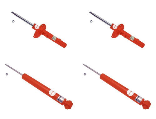 Front + Rear Koni Active Uprated Shock Absorber Set VAG-SA1237