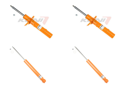 Front + Rear Koni STR.T Uprated Shock Absorber Set VAG-ST1238