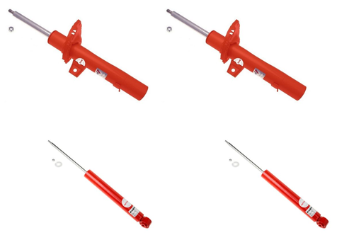 Front + Rear Koni Active Uprated Shock Absorber Set VAG-SA1238