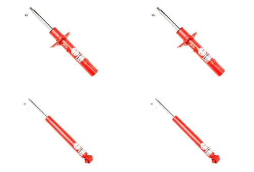 Front + Rear Koni Active Uprated Shock Absorber Set VAG-SA1248
