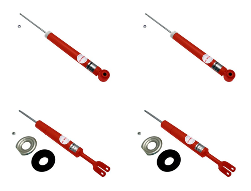 Front + Rear Koni Active Uprated Shock Absorber Set VAG-SA1050