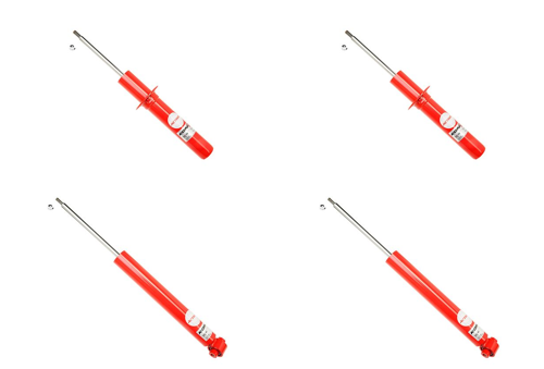 Front + Rear Koni Active Uprated Shock Absorber Set VAG-SA1074