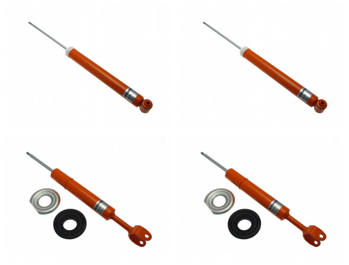 Front + Rear Koni STR.T Uprated Shock Absorber Set VAG-ST1080