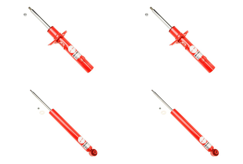 Front + Rear Koni Active Uprated Shock Absorber Set VAG-SA1656