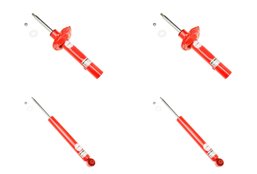 Front + Rear Koni Active Uprated Shock Absorber Set VAG-SA1650