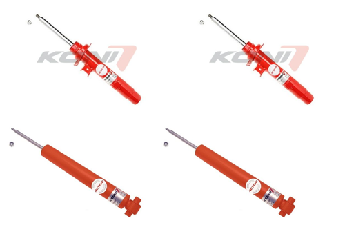 Front + Rear Koni Active Uprated Shock Absorber Set BM-SA1243