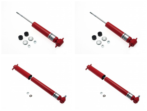 Front + Rear Koni Classic Red Uprated Shock Absorber Set CH-CL1015