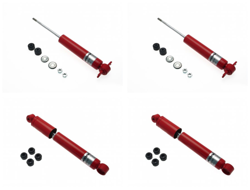 Front + Rear Koni Classic Red Uprated Shock Absorber Set CH-CL1014