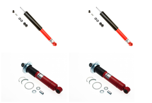 Front + Rear Koni Classic Red Uprated Shock Absorber Set JA-CL1034