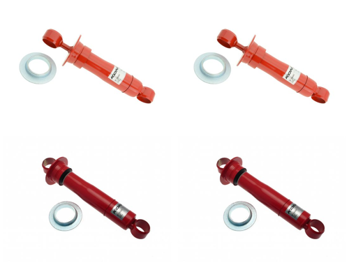 Front + Rear Koni Classic Red Uprated Shock Absorber Set FE-CL1586