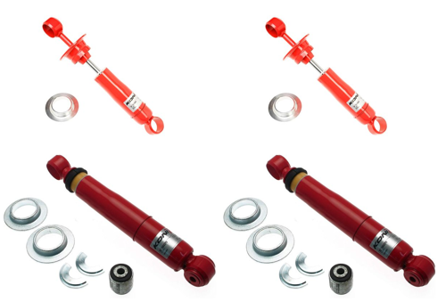 Front + Rear Koni Classic Red Uprated Shock Absorber Set FE-CL1587
