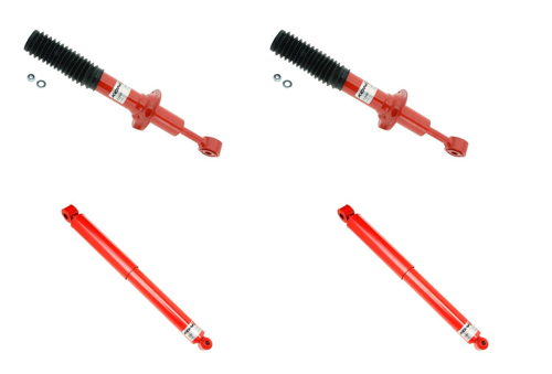 Front + Rear Koni Heavy Track Uprated Shock Absorber Set FO-HT1043