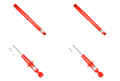 Front + Rear Koni Heavy Track Uprated Shock Absorber Set FO-HT1044