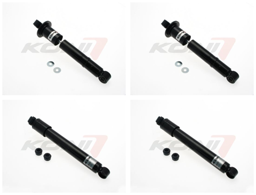Front + Rear Koni Classic Black Uprated Shock Absorber Set JA-CL1011