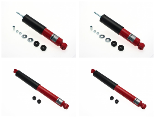 Front + Rear Koni Heavy Track Uprated Shock Absorber Set LA-HT1450