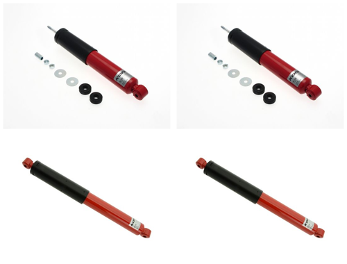 Front + Rear Koni Heavy Track Uprated Shock Absorber Set LA-HT1457