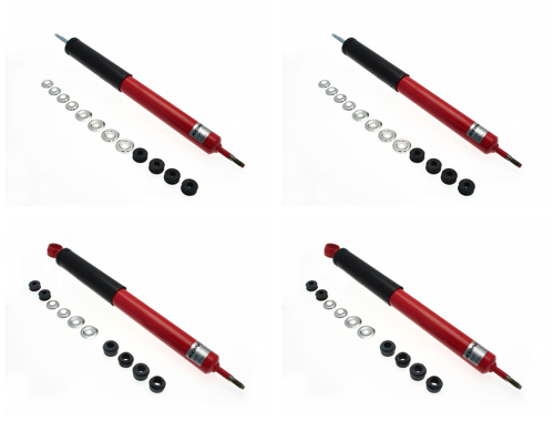 Front + Rear Koni Heavy Track Uprated Shock Absorber Set LA-HT1004
