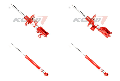 Front + Rear Koni Active Uprated Shock Absorber Set MA-SA1543