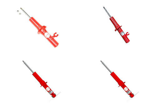 Front + Rear Koni Special-Active Uprated Shock Absorber Set MA-SA1418