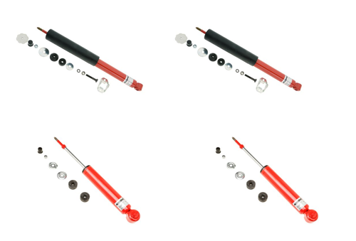 Front + Rear Koni Classic Red Uprated Shock Absorber Set ME-CL1002