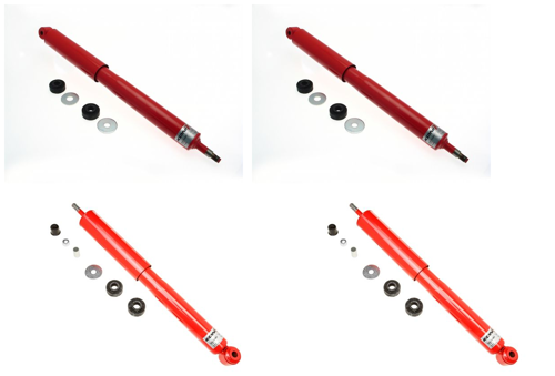 Front + Rear Koni Heavy Track Uprated Shock Absorber Set ME-HT1051
