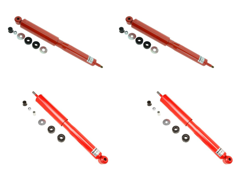 Front + Rear Koni Heavy Track Uprated Shock Absorber Set ME-HT1052