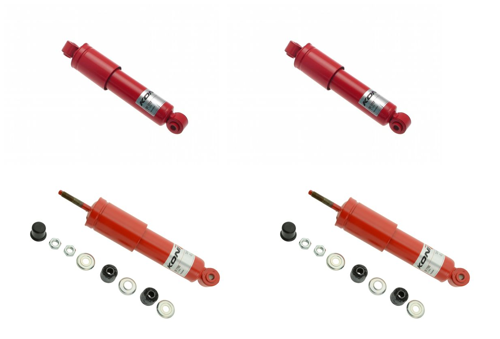 Front + Rear Koni Classic Red Uprated Shock Absorber Set MI-CL1029