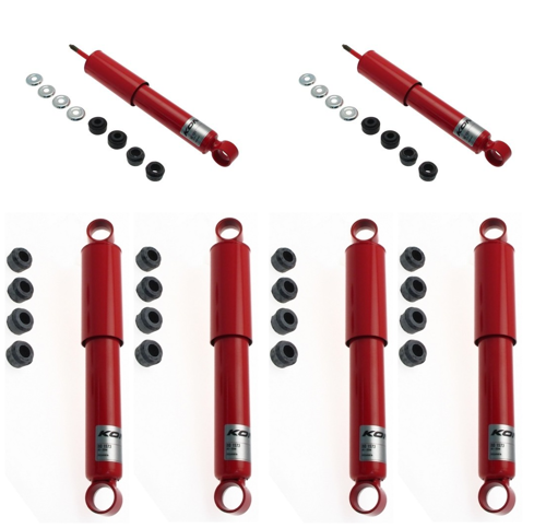 Front + Rear Koni Classic Red Uprated Shock Absorber Set MO-CL1064