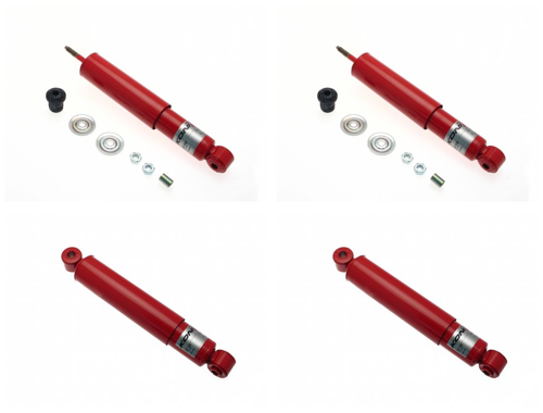 Front + Rear Koni Classic Red Uprated Shock Absorber Set PL-CL1576