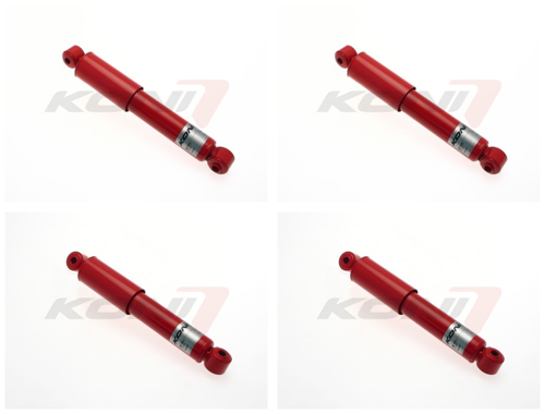 Front + Rear Koni Classic Red Uprated Shock Absorber Set PO-CL1462