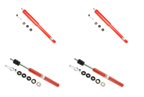 Front + Rear Koni Classic Red Uprated Shock Absorber Set PO-CL1090