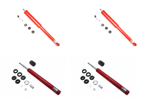Front + Rear Koni Classic Red Uprated Shock Absorber Set PO-CL1091