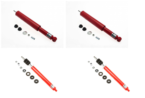 Front + Rear Koni Classic Red Uprated Shock Absorber Set PO-CL1094