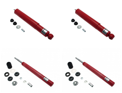 Front + Rear Koni Classic Red Uprated Shock Absorber Set PO-CL1093