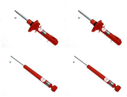 Front + Rear Koni Active Uprated Shock Absorber Set VAG-SA1212
