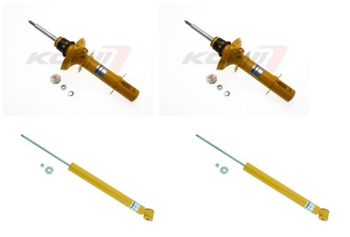 Front + Rear Koni Sport Uprated Shock Absorber Set VAG-SP1501