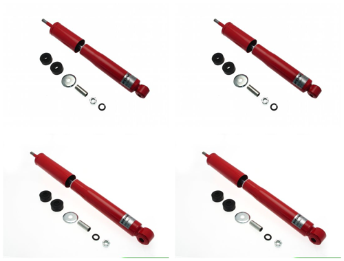 Front + Rear Koni Heavy Track Uprated Shock Absorber Set TO-HT1049