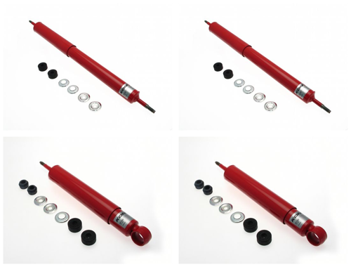 Front + Rear Koni Heavy Track Uprated Shock Absorber Set TO-HT1039