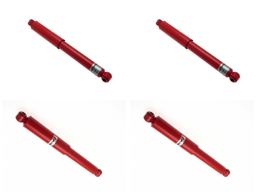 Front + Rear Koni Heavy Track Uprated Shock Absorber Set TO-HT1476