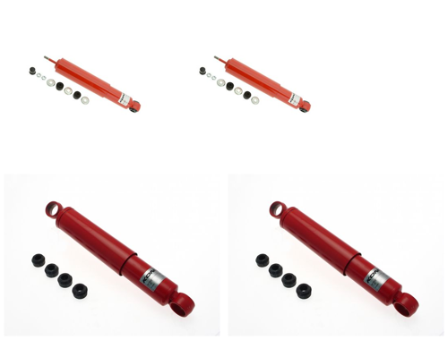 Front + Rear Koni Heavy Track Uprated Shock Absorber Set TO-HT1596
