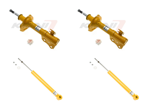 Front + Rear Koni Sport Uprated Shock Absorber Set TO-SP1278